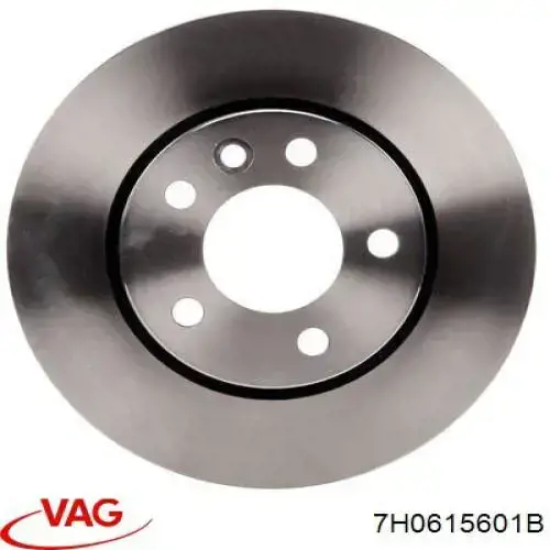 Купить 7H0615601B VAG Диск тормозной задний