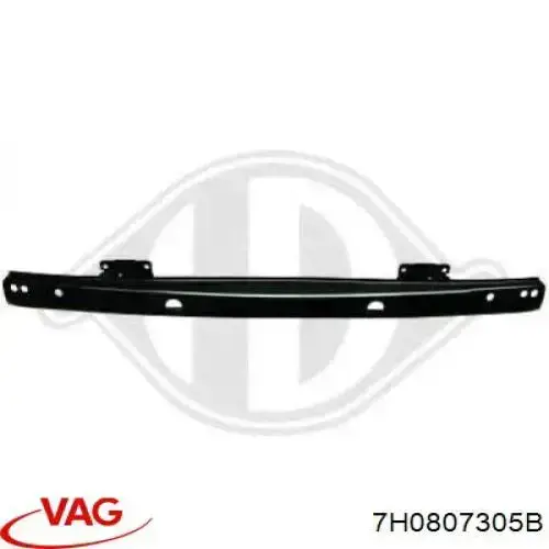 Купить 7H0807305B VAG Шина бампера заднего