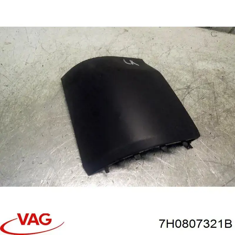 Купить 7H0807321B VAG Накладка стойки кузова внешняя задняя левая