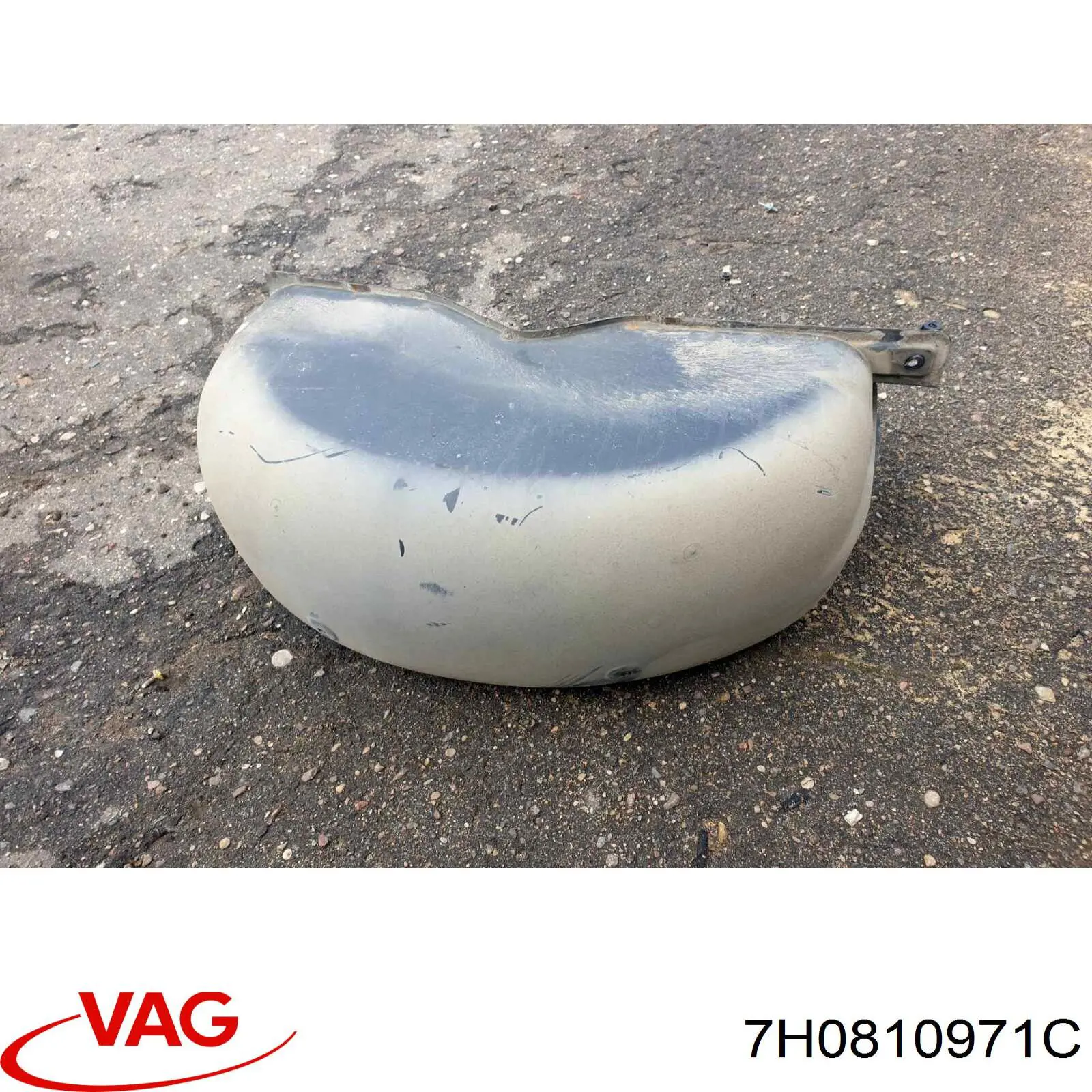 Подкрылок задний левый 7H0810971C VAG