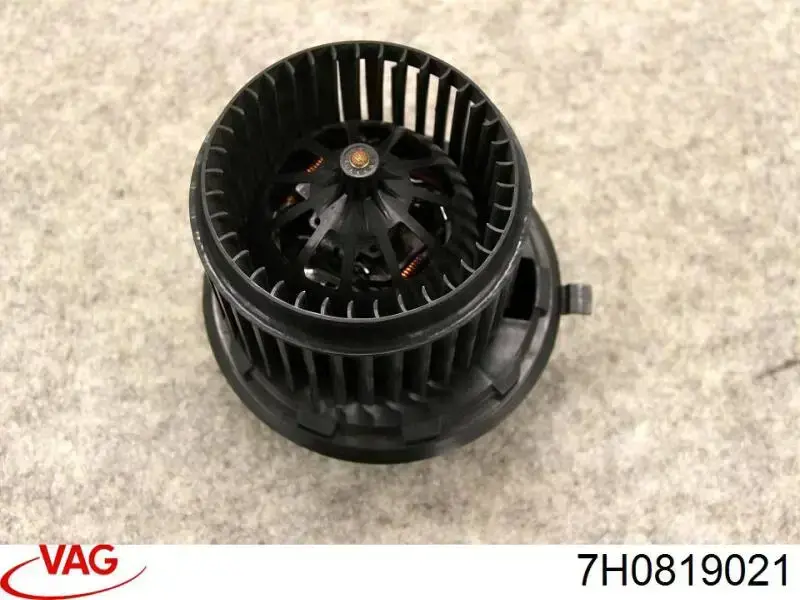 7H0819021 VAG мотор вентилятора печки (отопителя салона задний)
