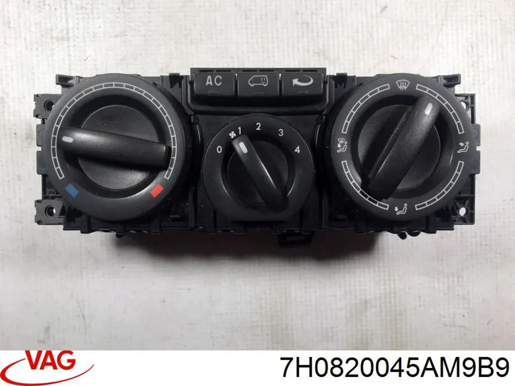 Купить 7H0820045AH9B9 VAG Блок управления печкой