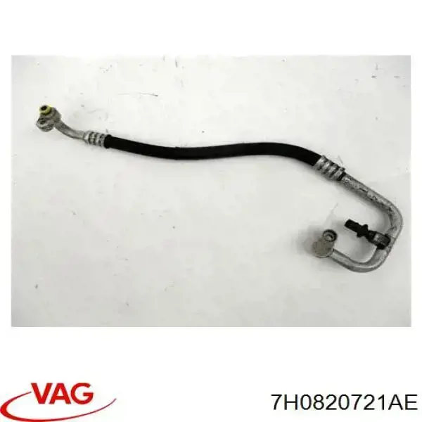 7H0820721AE VAG Tubería de alta presión, aire acondicionado, de compresor aire acondicionado a condensador original y equivalente