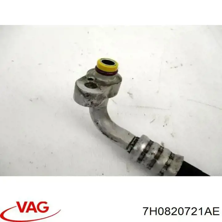 Трубка кондиционера от компрессора к радиатору VAG 7H0820721AE
