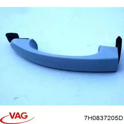 7H0837205D VAG Ручка передней двери, наружная