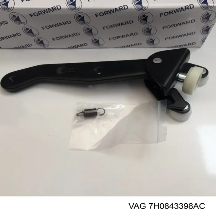 Ролик двери боковой (сдвижной) правый нижний 7H0843398AC VAG
