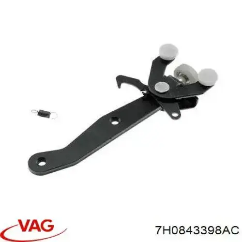 Купить 7H0843398AC VAG Ролик двери боковой (сдвижной) правый нижний