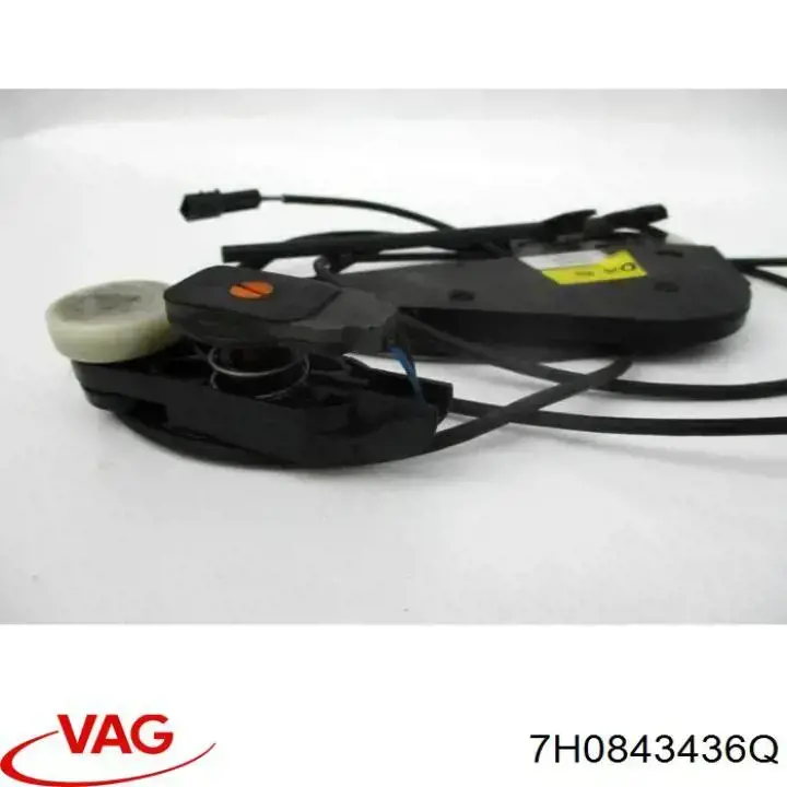 Купить 7H0843436Q VAG Ролик двери боковой (сдвижной) правый верхний