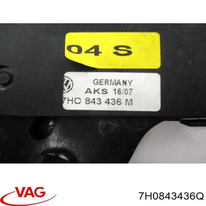 Ролик двери боковой (сдвижной) правый верхний VAG 7H0843436Q цена, от 263.23 USD