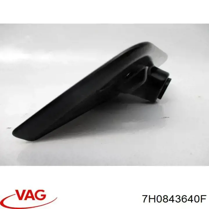 Купить 7H0843640F VAG Ограничитель сдвижной двери, на кузове нижний
