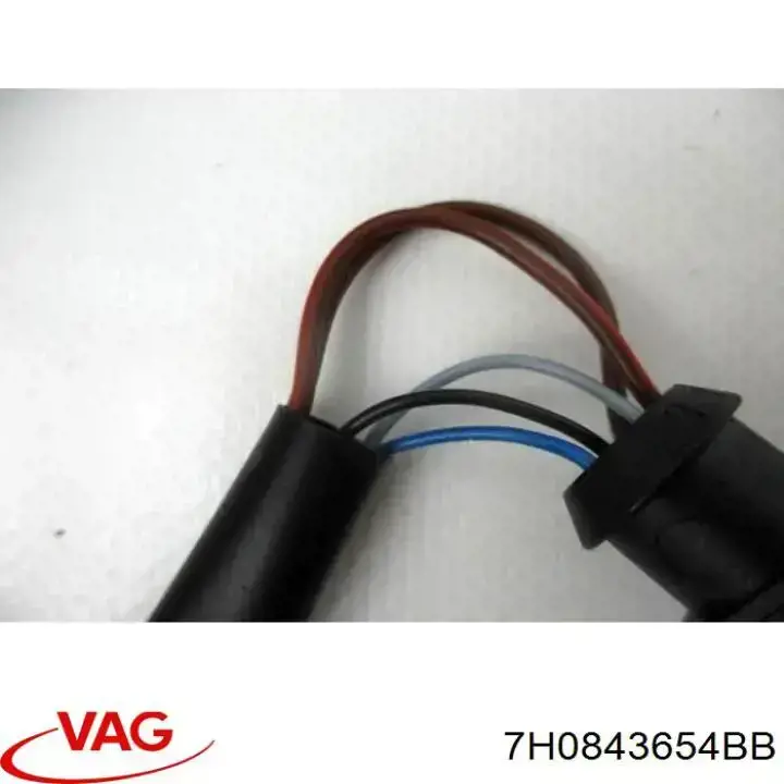 Замок двери сдвижной VAG 7H0843654BB цена, от 201.68 USD
