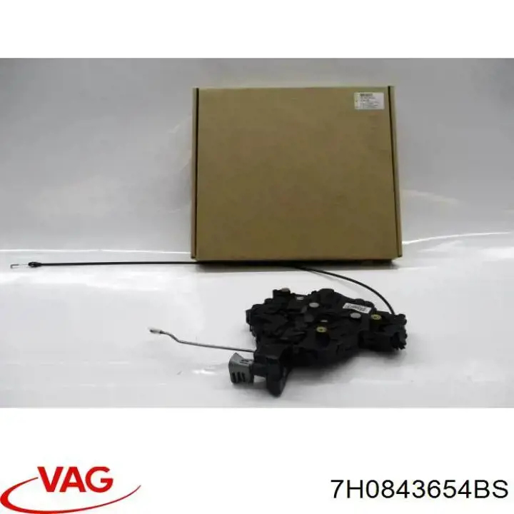 Купить 7H0843654CG VAG Замок двери сдвижной