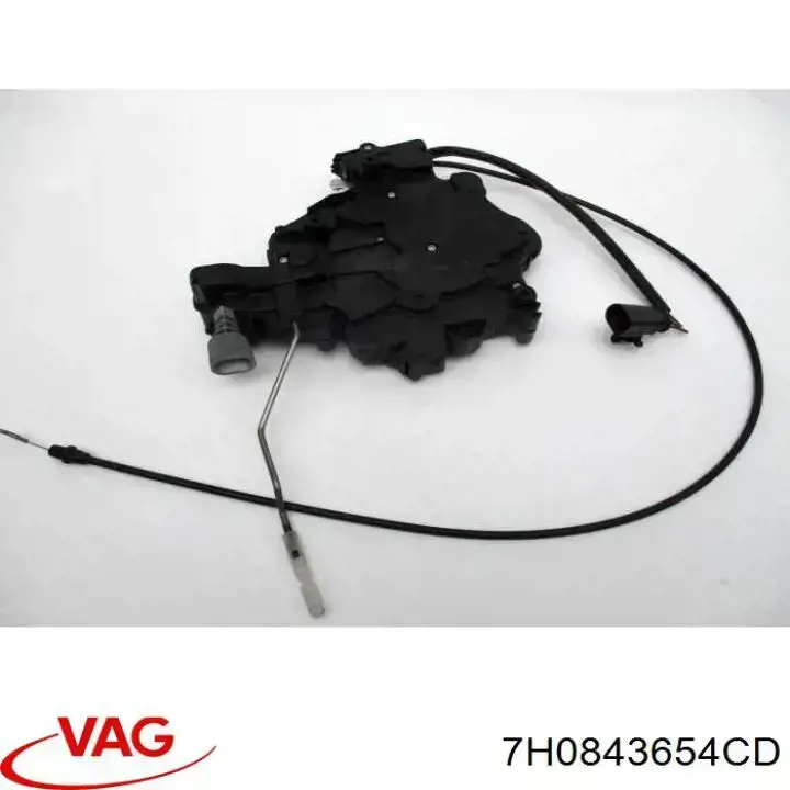 Замок двери сдвижной VAG 7H0843654CD цена, от 161.24 USD