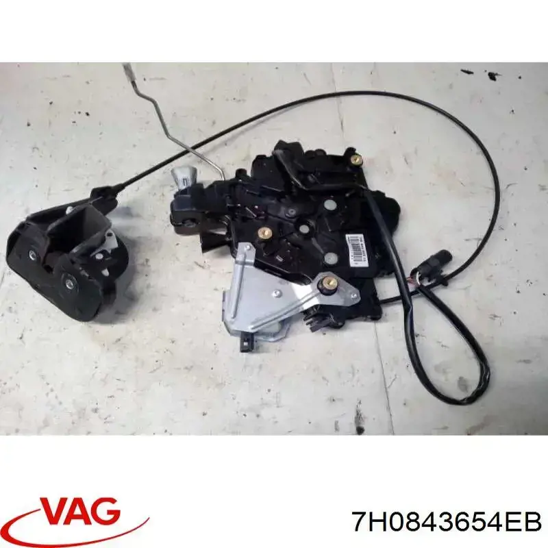Купить 7E0843654AK VAG Замок двери боковой/сдвижной
