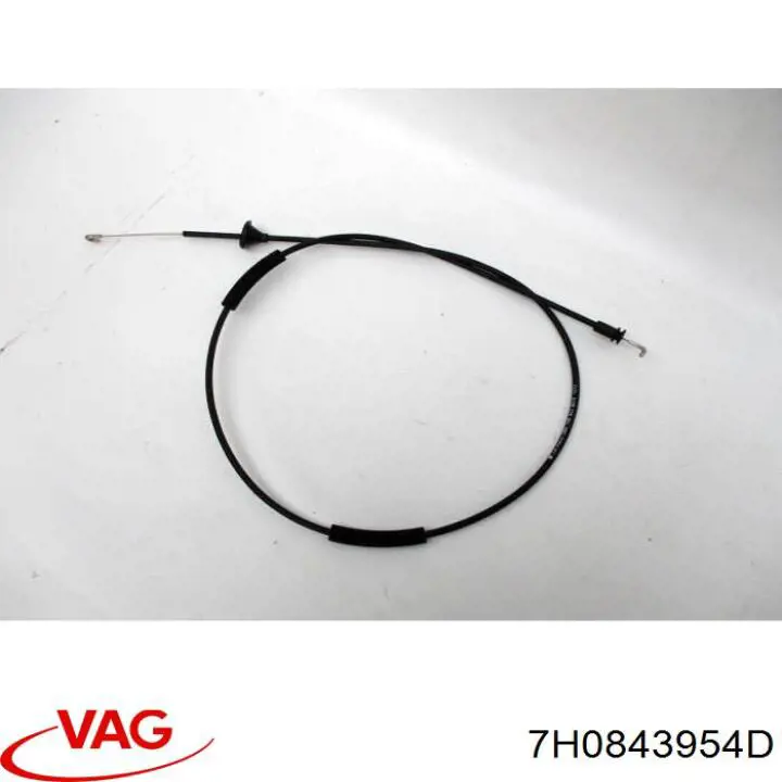 Cable de bloqueo de puerta corredera 7H0843954D VAG