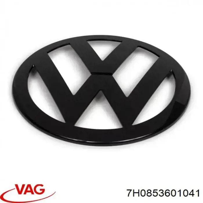 7H0853601041 VAG Эмблема решетки радиатора