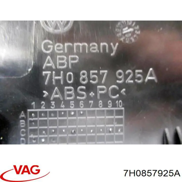 Купить 7H0857925A VAG Футляр для очков