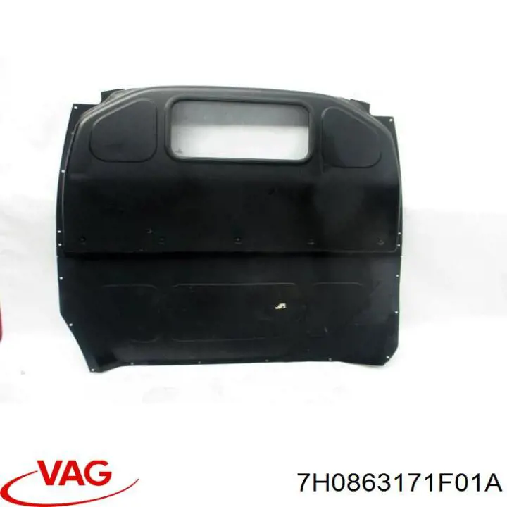 Купить 7H0863171F01A VAG Перегородка грузового отсека