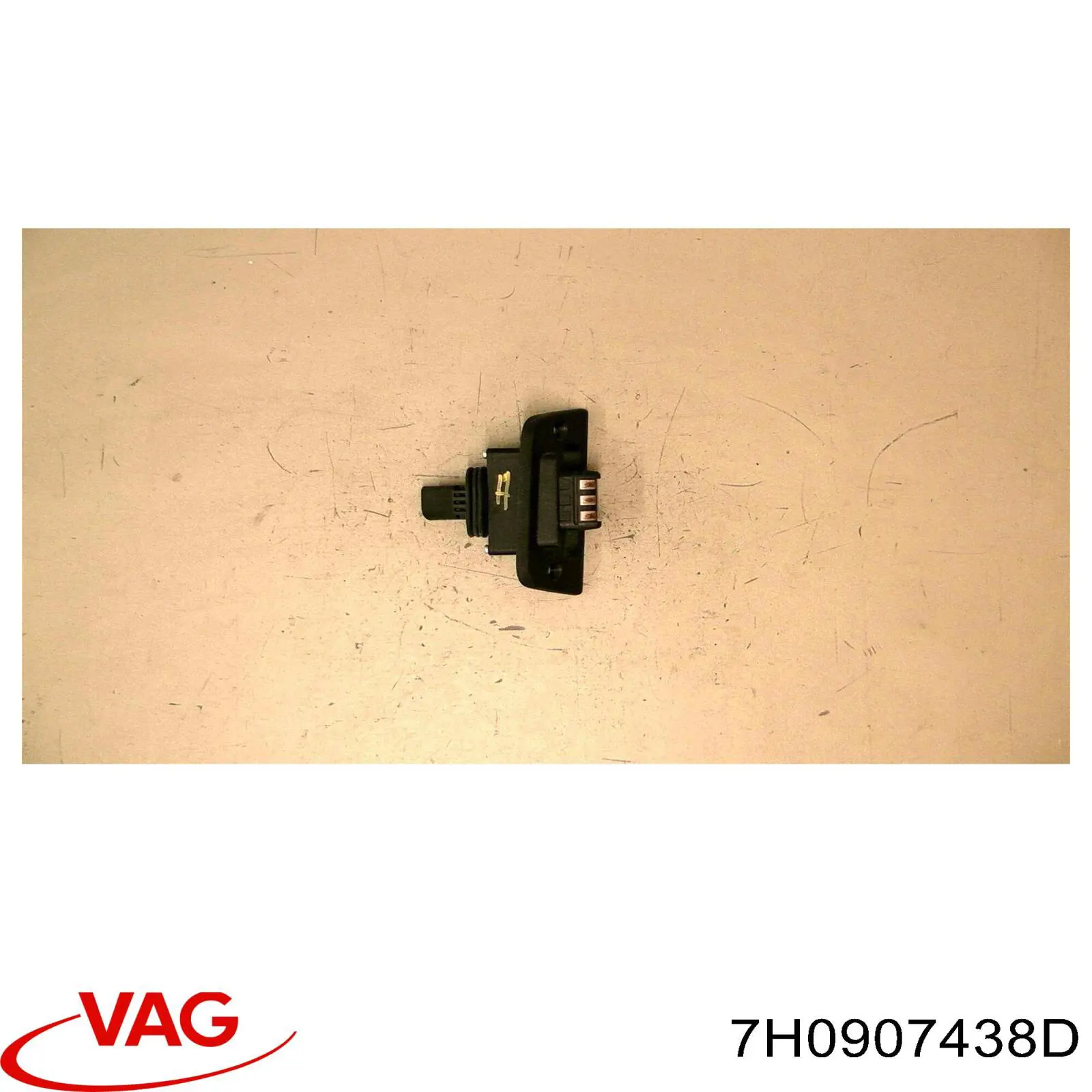 Купить 7H0907438B VAG Датчик закрывания дверей (концевой выключатель), на сдвижной двери