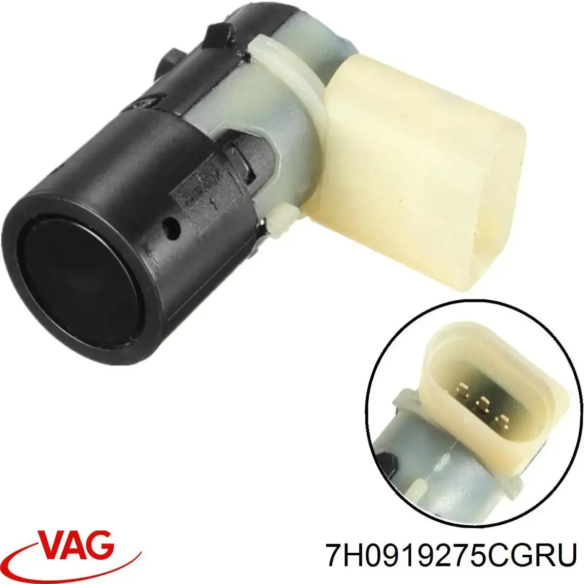 Датчик сигнализации парковки (парктроник) передний боковой VAG 7H0919275CGRU цена, от 16.48 USD