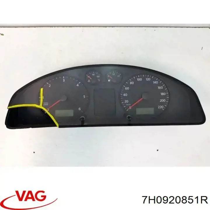 Приборная доска (щиток приборов) VAG 7H0920851R цена, от 32.17 USD
