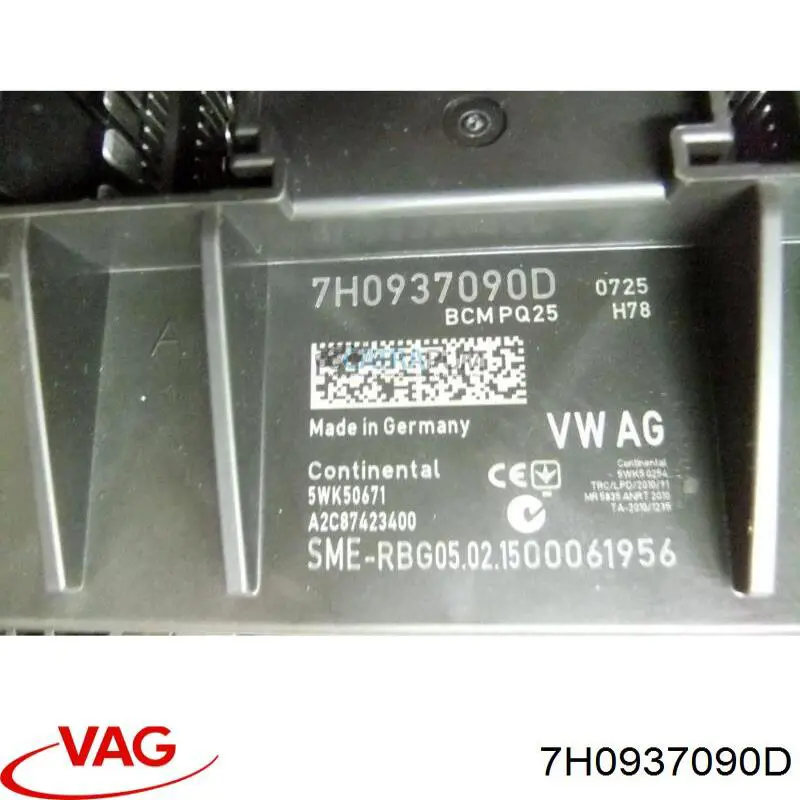 Блок комфорта VAG 7H0937090D цена, от 253.39 USD