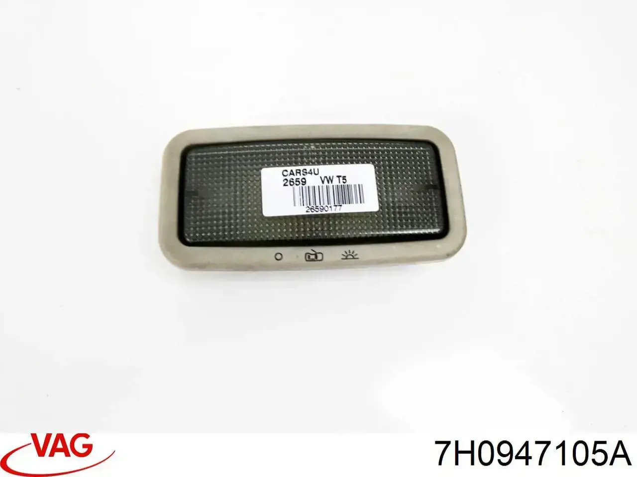 Купить 7H0947105A VAG Плафон салона
