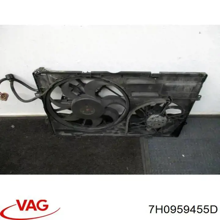 Электровентилятор охлаждения 7H0959455D VAG