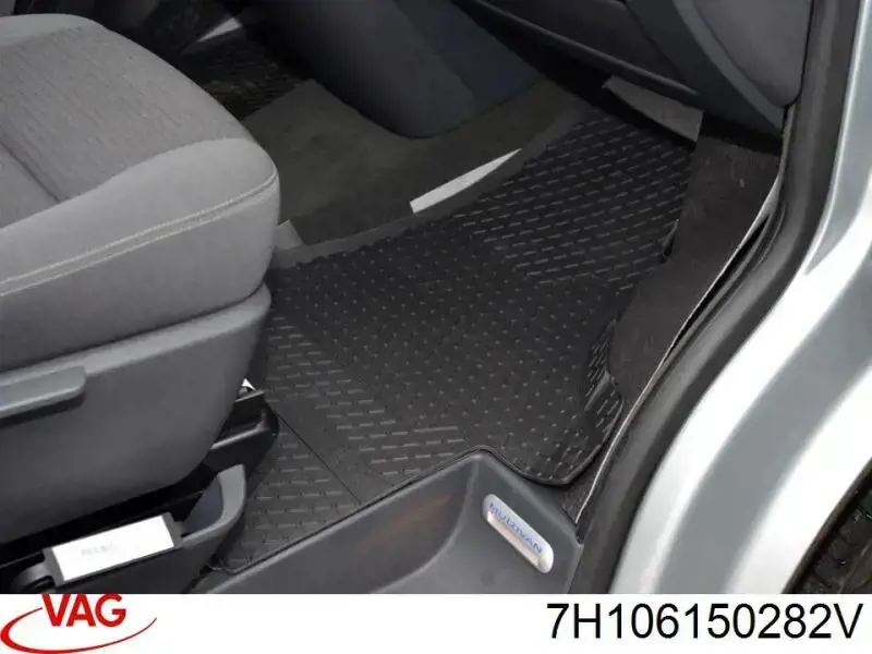 Купить 7H106150282V VAG Резиновые коврики передние