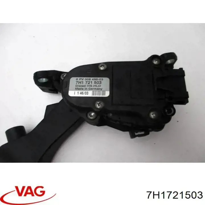 Педаль газа (акселератора) VAG 7H1721503 цена, от 17.74 USD
