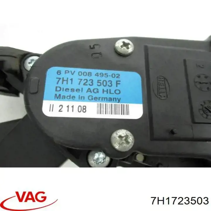 Купить 7H1723503H VAG Педаль газа