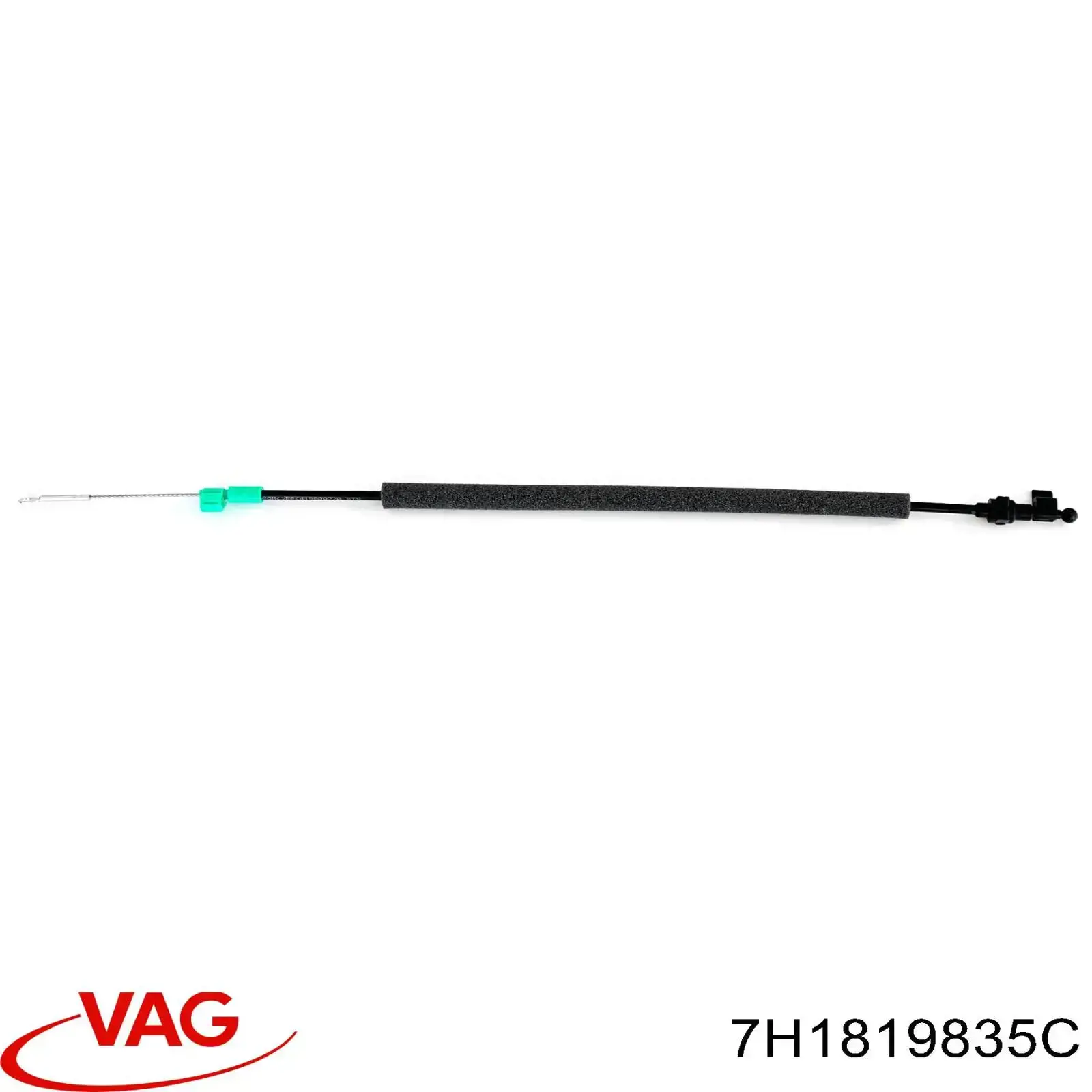 Купить 7H1819835C VAG Крепление заднего отопителя