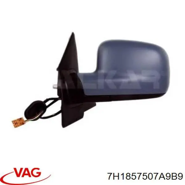 Зеркало заднего вида, левое VAG 7H1857507A9B9 цена, от 68.66 USD
