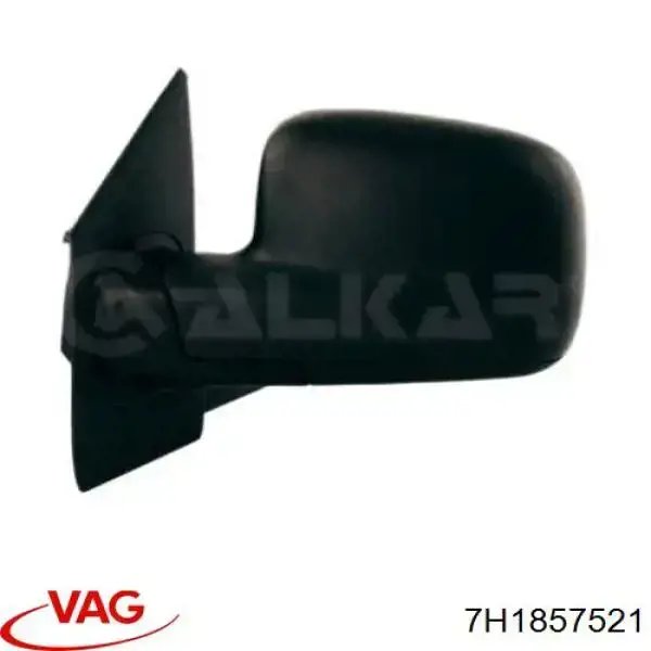 Зеркальный элемент водительского зеркала VAG 7H1857521 цена, от 8.87 USD