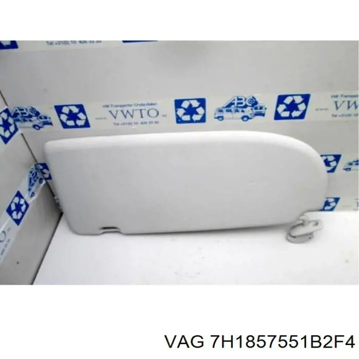Козырек солнцезащитный автомобиля VAG 7H5857551B2F4 цена, от 13.94 USD