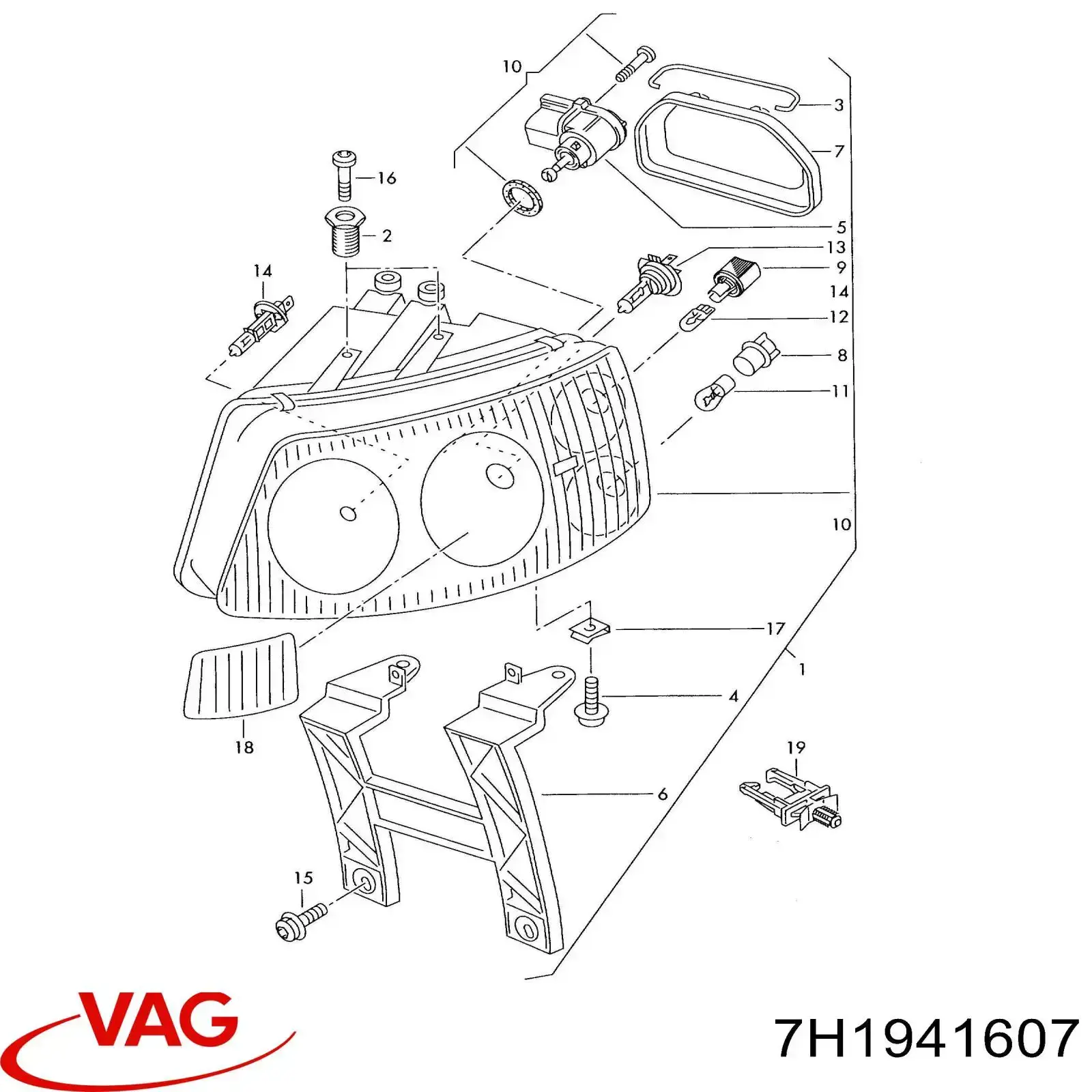 7H1941607 VAG 