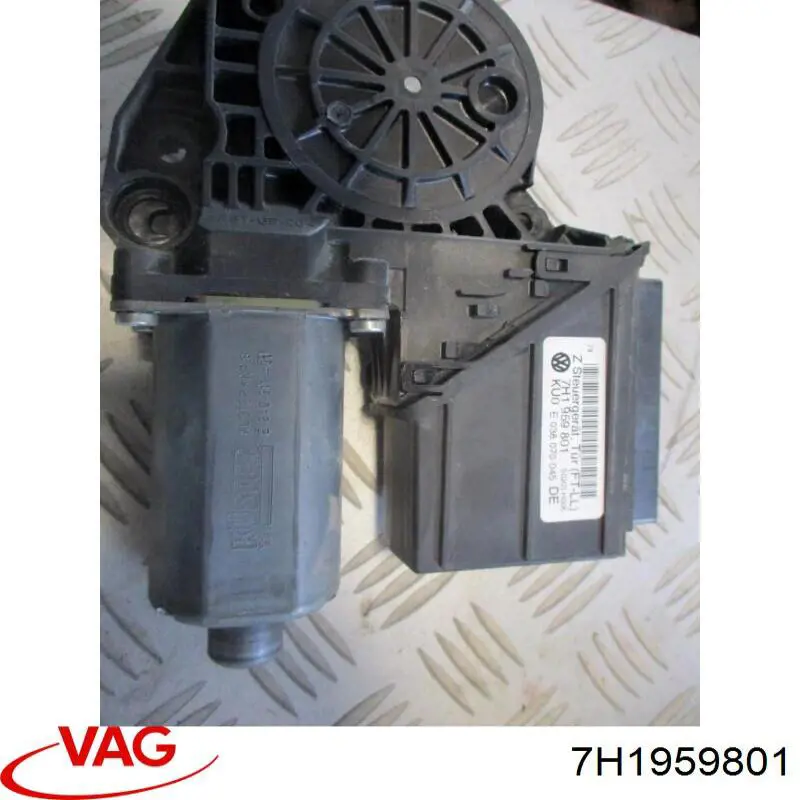 7H1959801ALFD VAG motor de acionamento de vidro da porta dianteira esquerda