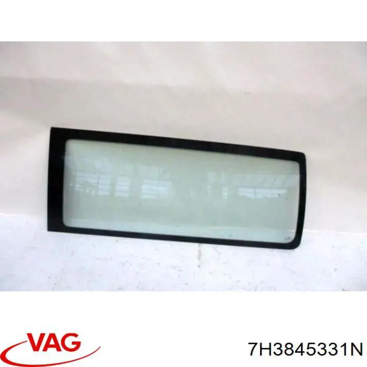 7H3845331D VAG vidro de carroçaria (da seção de bagagem esquerdo)