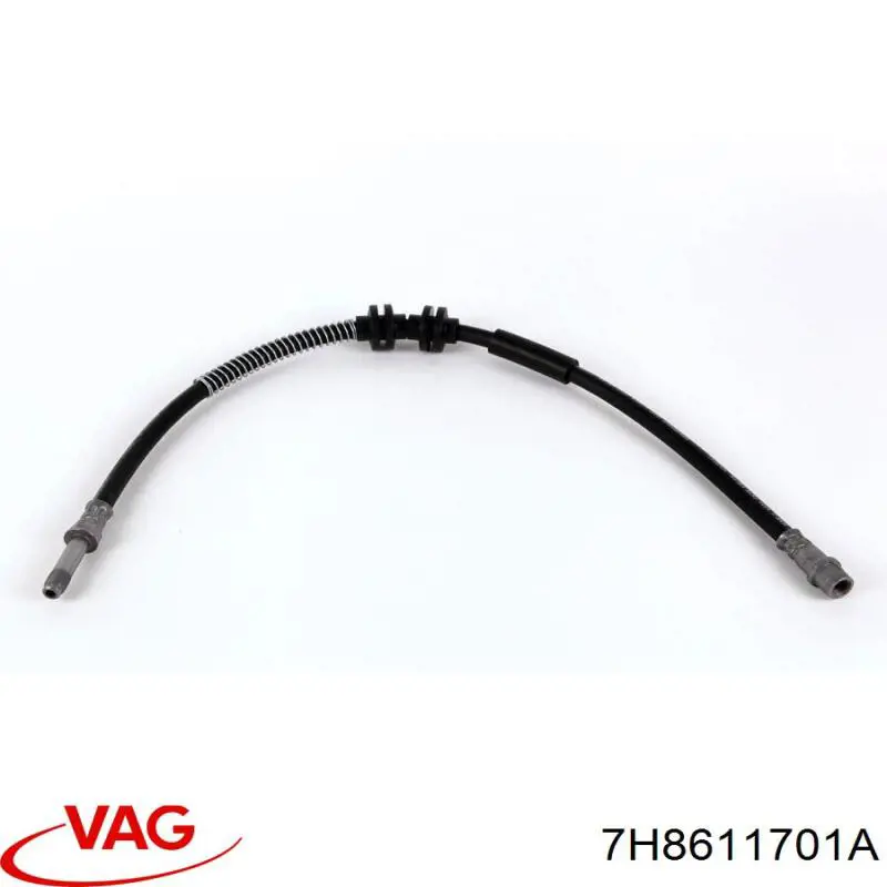 7H8611701A VAG Гибкая тормозная трубка передняя