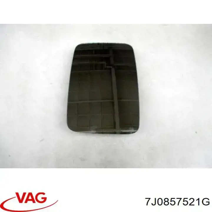 Зеркальный элемент зеркала заднего вида VAG 7J0857521G