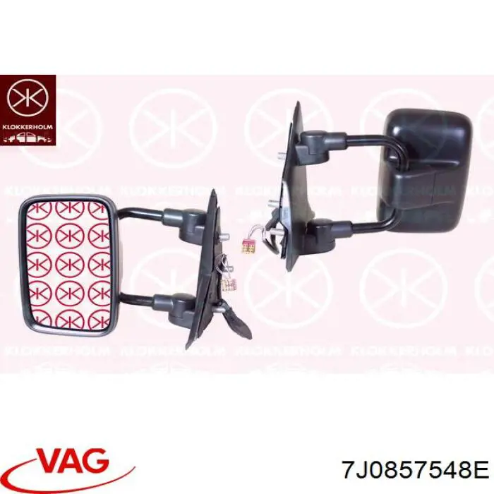 Наружное зеркало правое VAG 7F0857548 цена, от 338.81 USD