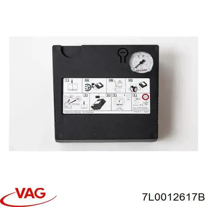 Приспособление для накачивания шин VAG 7L0012617B цена, от 68.79 USD