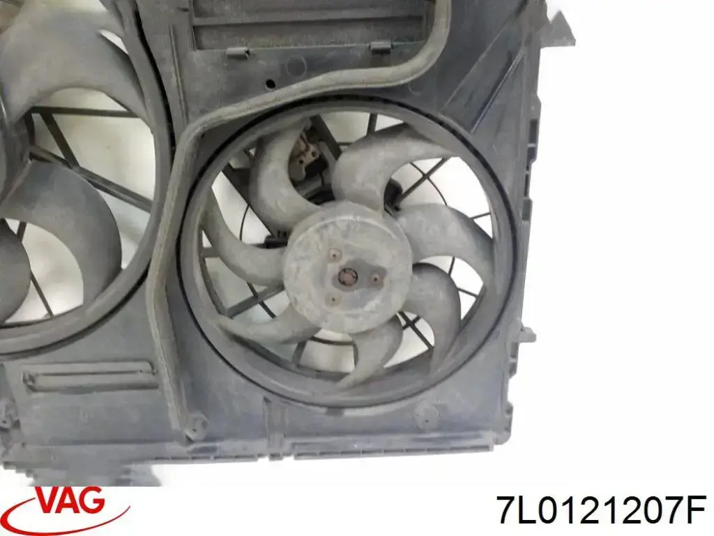 Диффузор радиатора охлаждения VAG 7L0121207F цена, от 44.34 USD