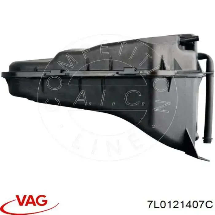Купить 7L0121407C VAG Водяной бачок системы охлаждения