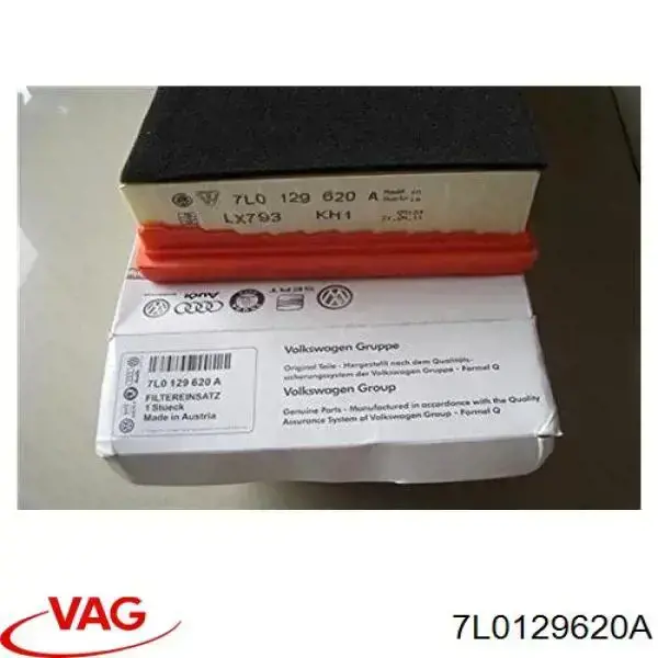 Элемент воздушного фильтра VAG 7L0129620A цена, от 13.46 USD