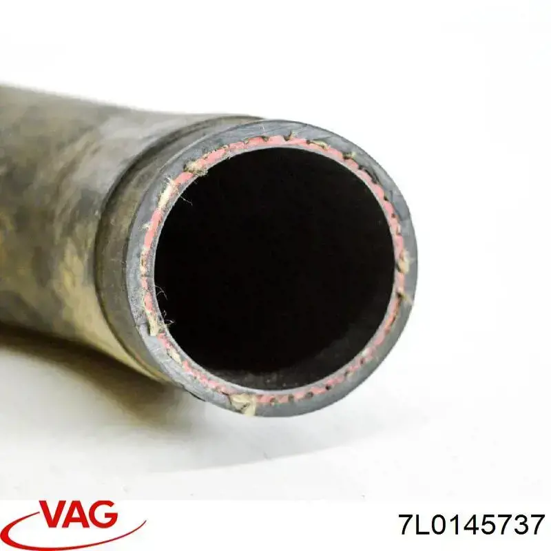 7L0145737 VAG mangueira (cano derivado inferior esquerda de intercooler)