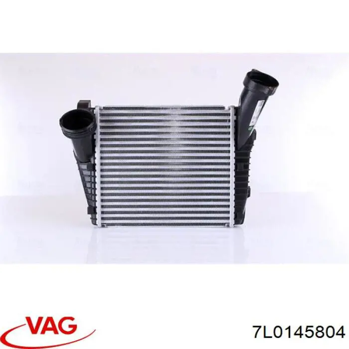 7L0145804 VAG radiador de intercooler