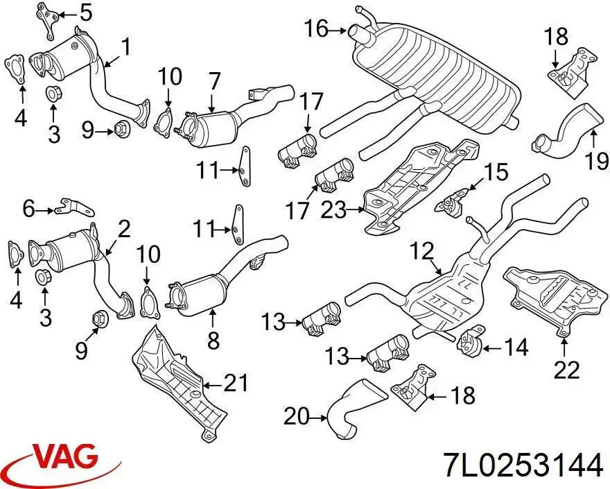  7L0253144 VAG