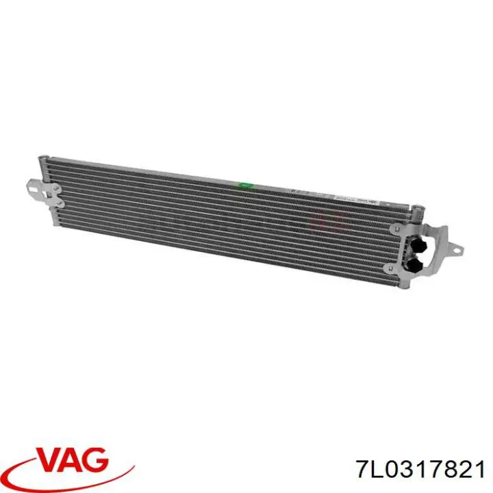 Трубка масляного радиатора АКПП, нижняя VAG 7L0317821 цена, от 49.94 USD