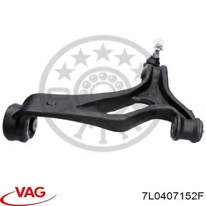 Правый рычаг передней нижней подвески VAG 7L0407152F цена, от 212.33 USD